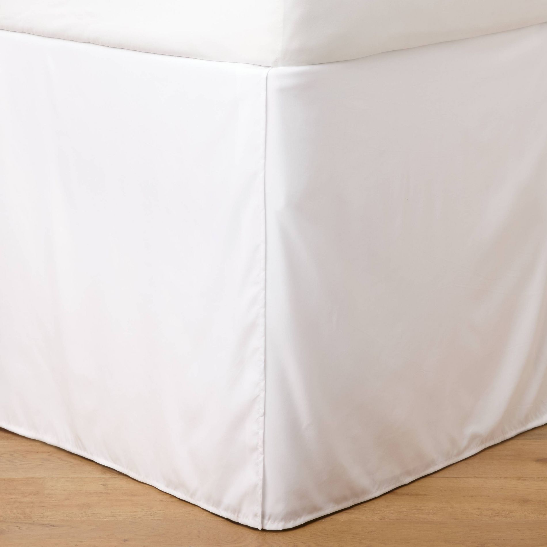 Twin/Twin XL RE Lofted Bows 42" Bed Skirt White - Room Essentials™