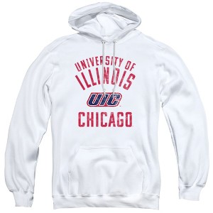 University of Illinois Chicago Official UIC Logo Adult Pull-Over Hoodie - 1 of 4