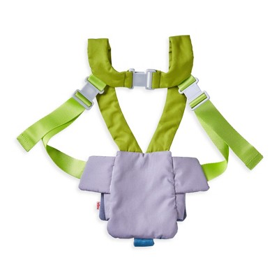 Summer Meadow Adjustable Green and Blue Doll Carrier