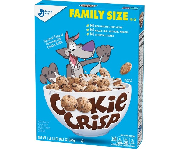 Cookie Crisp Breakfast Cereal - 19.1oz