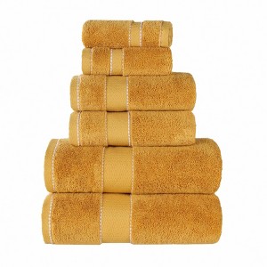 Cotton Heavyweight Ultra-Plush Luxury Towel Set by Blue Nile Mills - 1 of 4
