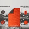 Kammok Mountain Blanket, Convertible and Wearable Sleeping Bag, Waterproof Microfleece, Ripstop Nylon, With Stuff Sack, For Camping - 4 of 4