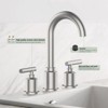 ORB Widespread Bathroom Faucet - 8-Inch 3-Hole Sink Faucet - 4 of 4