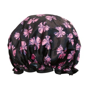 Wrapables Reusable Women's Waterproof Shower Caps for Long Hair - 1 of 4