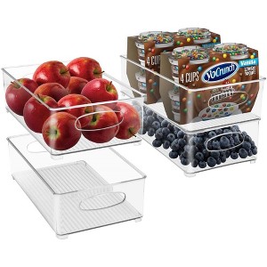 Sorbus Stackable Refrigerator Organizer Bins Medium - 1 of 4