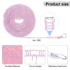 Unique Bargains Plastic Windproof Non-Slip Portable Travel Clothesline 2 Pcs - 2 of 4