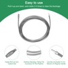 Unique Bargains Spring Cable with Electric Drill Connector Kitchen Toilet Drain Augers - 3 of 4