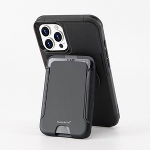 SaharaCase Raider MagSafe Phone Case with Magnetic Wallet for iPhone 16 Pro Shock Absorbing Scorpion - 1 of 4