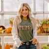 Simply Sage Market Women's Thankful Mama Plaid Short Sleeve Graphic Tee - 2 of 4