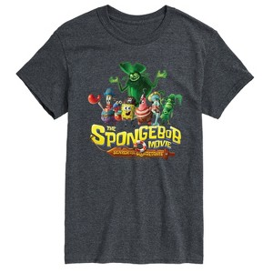 Men's - Spongebob Squarepants - Spongebob: The Search For Squarepants Logo Short Sleeve Graphic T-Shirt - 1 of 4