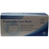 Kemp 3-Ply Non-Medical Disposable Face Masks in Blue - 50 Per Box - 2 of 3