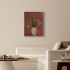 Art Remedy Odilon Redon - Bouquet in a Chinese Vase Vintage Classic Roses Wall Art, 30" x 36", White Frame - 2 of 4
