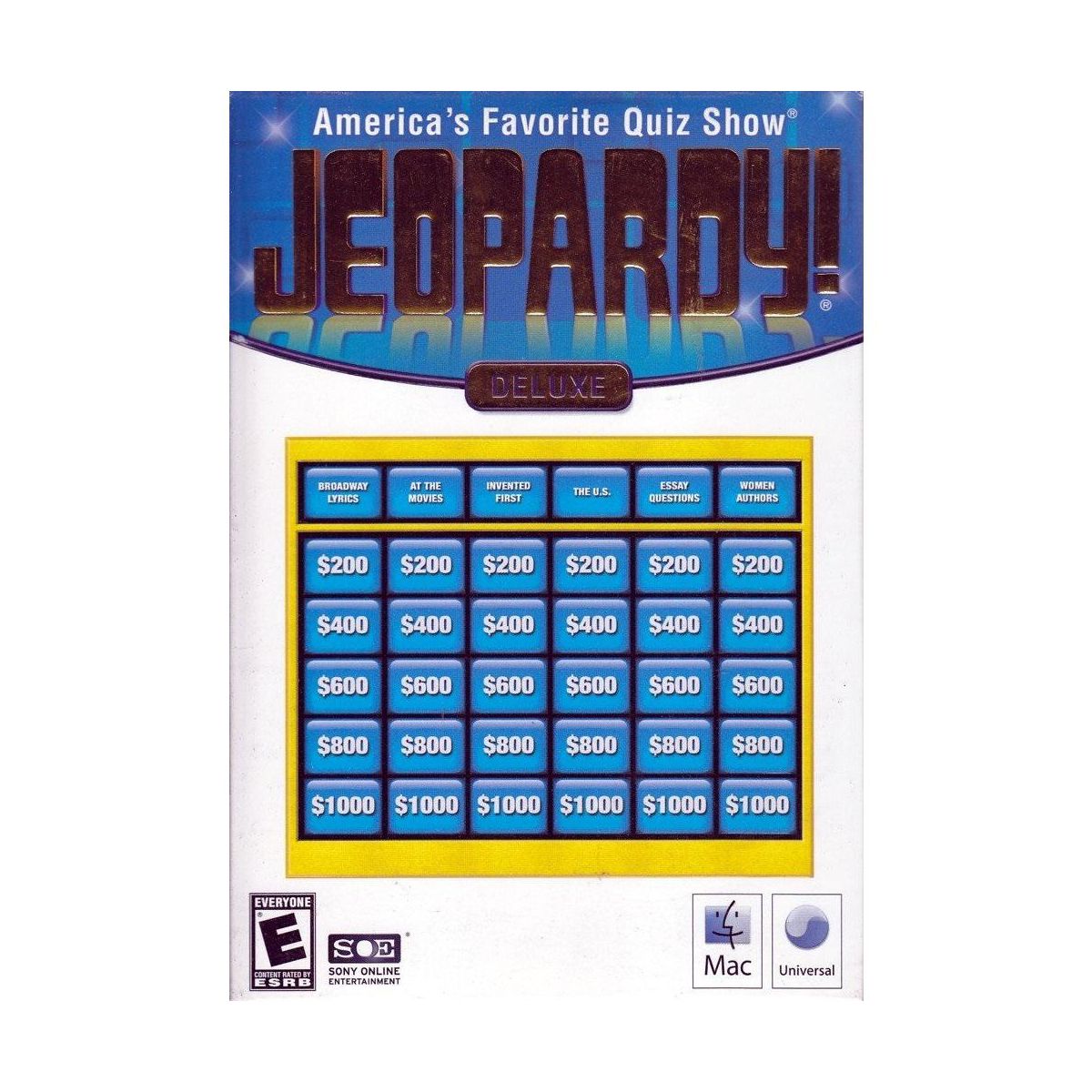 Jeopardy! Deluxe Edition for Mac OS X - thumbnail 6