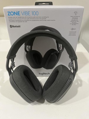 Logitech Zone Vibe 100 Bluetooth Wireless Headset : Target
