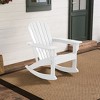 WestinTrends Outdoor Patio Poly Adirondack Rocking Chair Rocker - 2 of 4