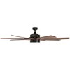 Honeywell Ceiling Fans Xerxes Modern 62 Inch Ceiling Fan with LED Light and Remote Control, Indoor Fan, 8 Contemporary Blades, Bronze - 4 of 4