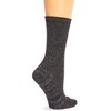 Glitter Ankle Socks for Women, 3 Metallic Colors (One Size, 3 Pairs) - 4 of 4