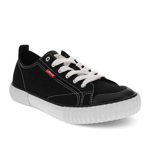 Levi's Womens Anika C Cvs N Canvas Sneaker Shoe, Black, Size 10 : Target