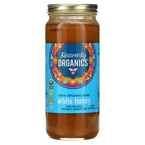 Heavenly Organics 100% Organic Raw White Honey , 22 oz (624 g) - 1 of 2