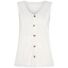 Women's 2 Pack Button Detail Tank Tops - LASCANA - 4 of 4