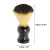 Unique Bargains Durable Shaving Brush 4.41"x1.5" Black 1 Pc - 2 of 4