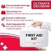 10 Person First Aid Kit - OSHA and ANSI Class A Compliant, Fully stocked Emergency Kit for Home, Office or Construction site. - 3 of 4