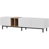 CAVINAS TV Stand Modern TV Stand Entertainment Center with Large Storage Cabinet for Living Room - 3 of 4