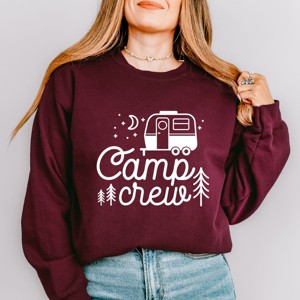 Simply Sage Market Camp Crew Camper Sweatshirt - 1 of 4