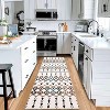 Coucheta Machine Washable Rug Non-Slip Low Pile Vintage Runner for Hallway Kitchen Entryway,  Multi-Color & Size - 2 of 4