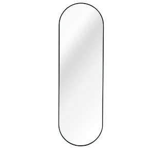 Whisen 63x20 Inch Pill-Shaped Full-Length Mirror, Shatterproof Design - 1 of 4
