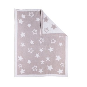 Chenille Knitted Blanket - Grey Galaxy - 1 of 4