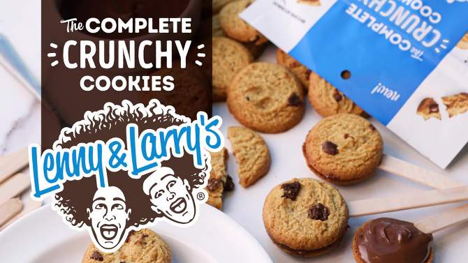 Lenny &#38; Larry&#39;s Crunchy Cookies - Chocolate Chip - 12ct, 2 of 6, play video