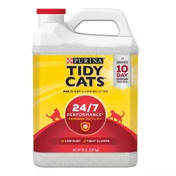 Purina Tidy Cats 24/7 Performance Clumping Cat Litter for Multiple Cats - 20lbs