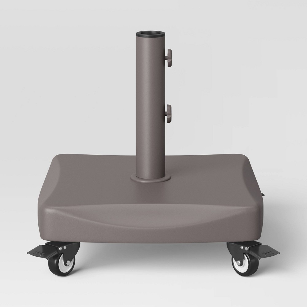 Polycrete Outdoor Umbrella Base Bronze - Threshold