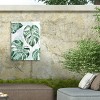 "Split Leaf I" Outdoor Canvas - 4 of 4