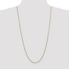 Black Bow Jewelry 1.75mm, 10k Yellow Gold, Solid Concave Figaro Chain Necklace - 2 of 4