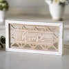 VIP Wood 12.25 in. Brown Home Sign - 2 of 4