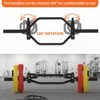 2" Hex Weight Lifting Trap Bar for Strength Training,Shrug Bars for Squats, Deadlifts, Shoulder Presses Weight Capacity 400 LBS - 3 of 4