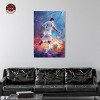 Notoriart Bold and Colorful Soccer Player II Soccer Wall Art Unframed - 2 of 4