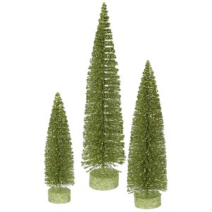 Vickerman Glitter Tree Set Tabletop Artificial Christmas Tree - 1 of 2