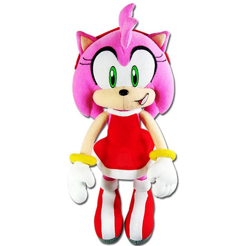 Great Eastern Entertainment Co. Sonic the Hedgehog 9 Inch Plush | Amy in Red Dress, 1 of 2
