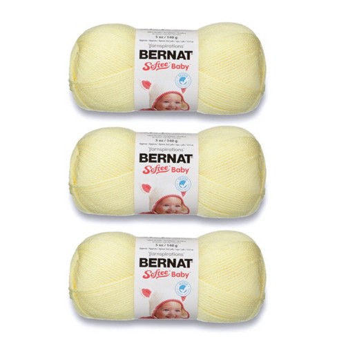 Bernat Premium Yarn, Baby Yellow | Yarnspirations