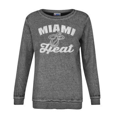 miami heat crew neck sweatshirt