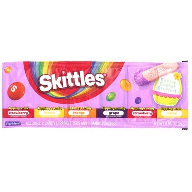 Skittles Dig-n-Dip Strip Candy - 0.85oz