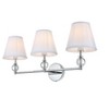 Elegant Lighting Bethany 27 inch Wall Sconce in Chrome - 3 of 4