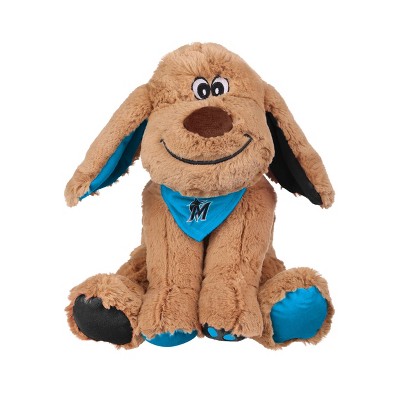 MLB Miami Marlins 10'' Floppy Ear Dog Stuffed Animal