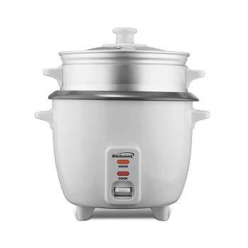 Brentwood Rice Cooker/Non-Stick with Steamer