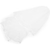 Sparkle and Bash 2 Tier Veil for Bride, White Bridal Wedding Veil with Crystals (30 In) - image 4 of 4