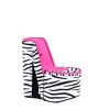 CAVINAS 9" Tall Display Jewelry Box with Hooks High Heel Shoe Design Jewelry Armoire Organizer - 4 of 4