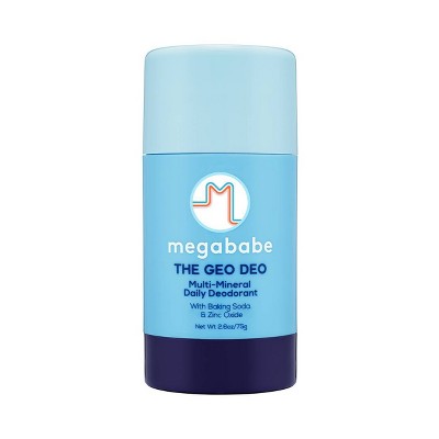Megababe The Geo Deo Multi-Mineral Daily Deodorant - 2.6oz